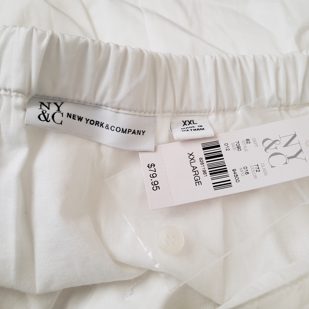 NWT NY & Co. Off the Shoulder Tiered Dress - Picture 8 of 9